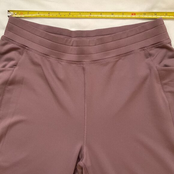 Fabletics On-The-Go Cold Weather Jogger Mauve Pink Women’s Size Large - Picture 3 of 9
